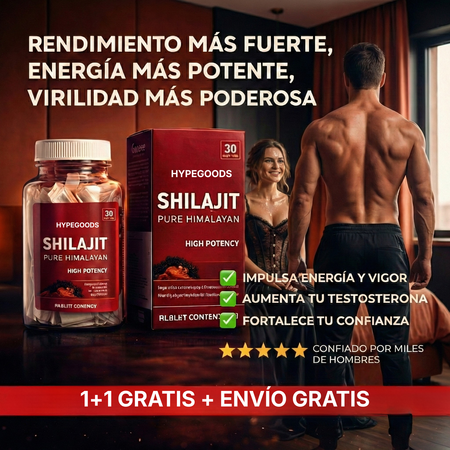 RECUPERA TU CONFIANZA SEXUAL X3 CON SHILAJIT